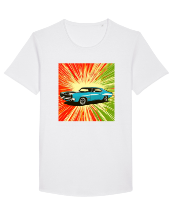 Masina Sport Pop Art White