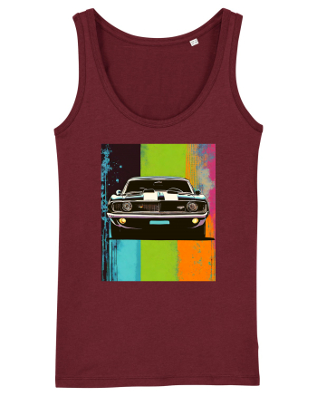 Masina Sport Pop Art Burgundy