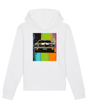 Masina Sport Pop Art White