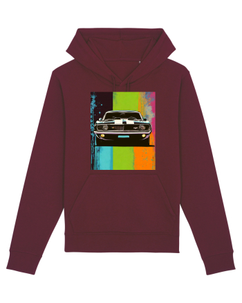 Masina Sport Pop Art Burgundy