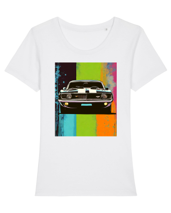 Masina Sport Pop Art White
