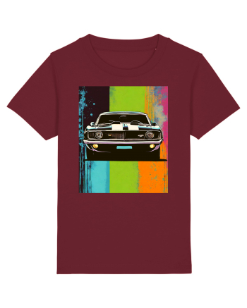Masina Sport Pop Art Burgundy