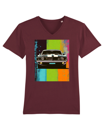 Masina Sport Pop Art Burgundy