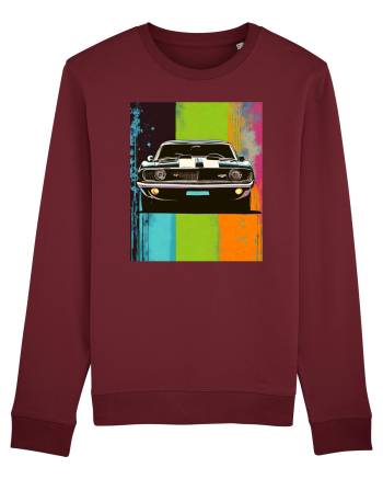 Masina Sport Pop Art Burgundy