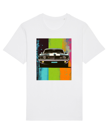 Masina Sport Pop Art White