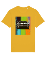 Masina Sport Pop Art Tricou mânecă scurtă Unisex Rocker
