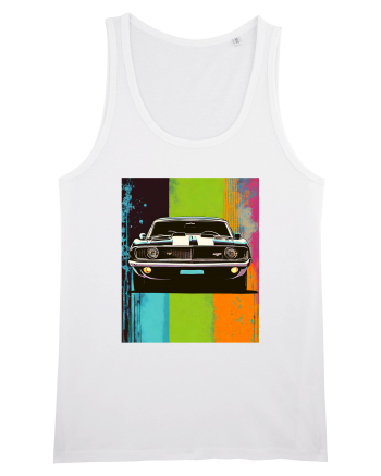 Masina Sport Pop Art White