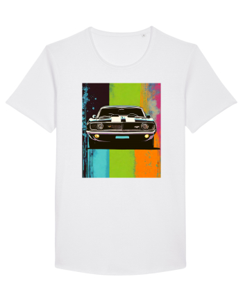 Masina Sport Pop Art White