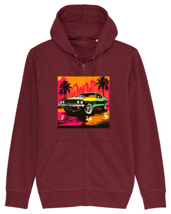 Masina Sport Pop Art Burgundy