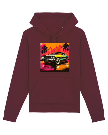 Masina Sport Pop Art Burgundy