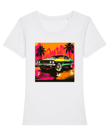 Masina Sport Pop Art White