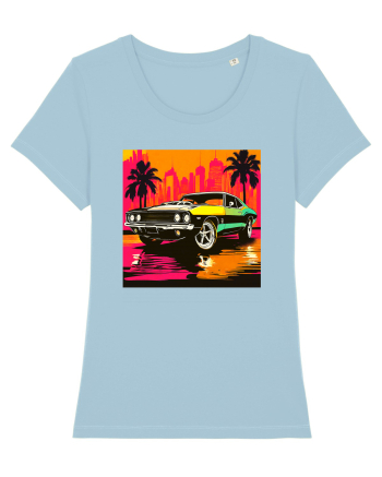 Masina Sport Pop Art Sky Blue