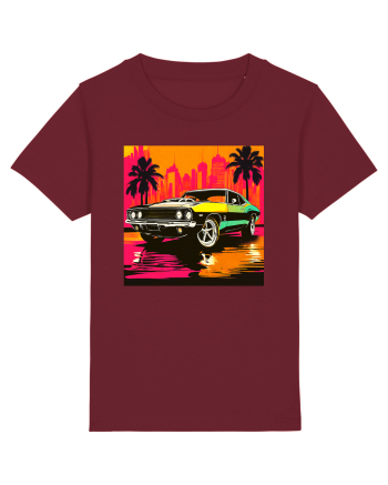 Masina Sport Pop Art Burgundy
