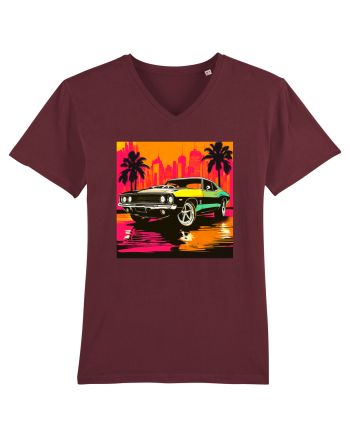 Masina Sport Pop Art Burgundy