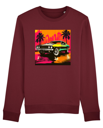 Masina Sport Pop Art Burgundy