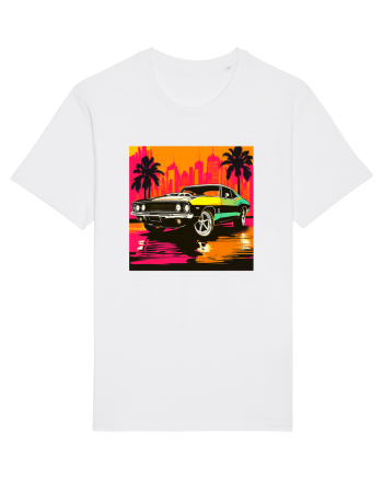 Masina Sport Pop Art White