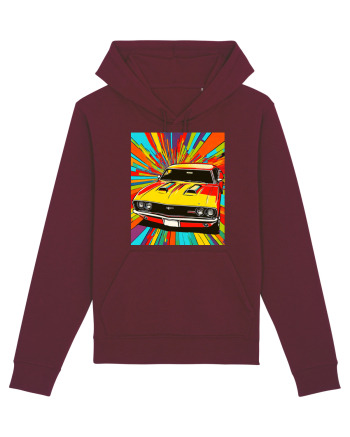 Masina Sport Pop Art Burgundy