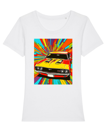 Masina Sport Pop Art White