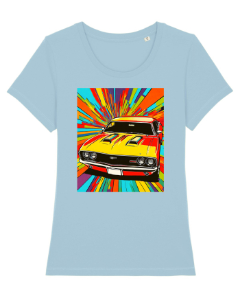 Masina Sport Pop Art Sky Blue