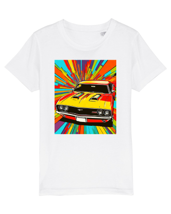 Masina Sport Pop Art White