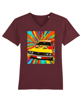 Masina Sport Pop Art Burgundy