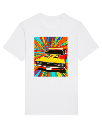 Masina Sport Pop Art White