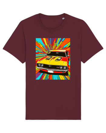Masina Sport Pop Art Burgundy