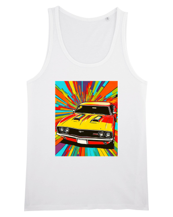 Masina Sport Pop Art White