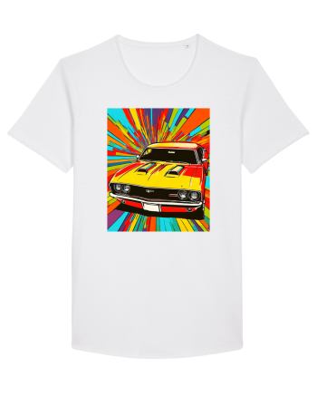Masina Sport Pop Art White
