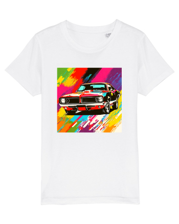 Masina Sport Pop Art White