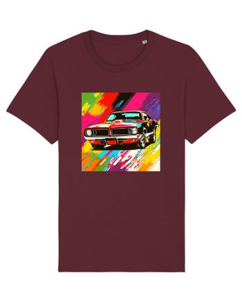 Masina Sport Pop Art Burgundy