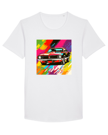 Masina Sport Pop Art White
