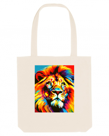 Lion Pop Art Natural