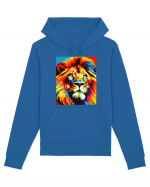 Lion Pop Art Hanorac Unisex Drummer