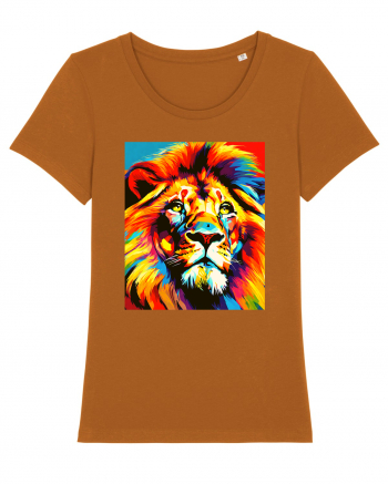 Lion Pop Art Roasted Orange