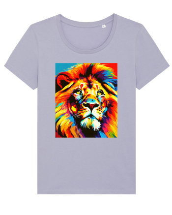 Lion Pop Art Lavender