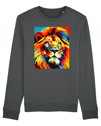 Lion Pop Art Anthracite