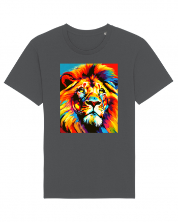 Lion Pop Art Anthracite