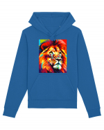 Lion Pop Art Hanorac Unisex Drummer