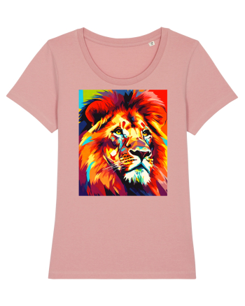 Lion Pop Art Canyon Pink