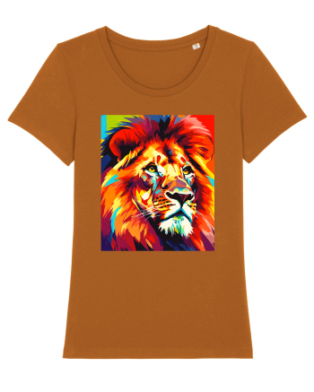 Lion Pop Art Roasted Orange