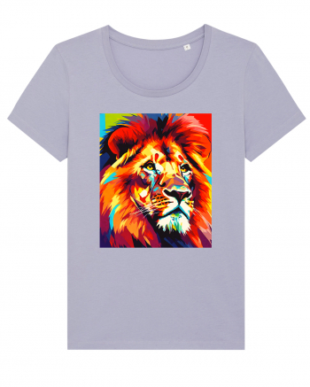 Lion Pop Art Lavender