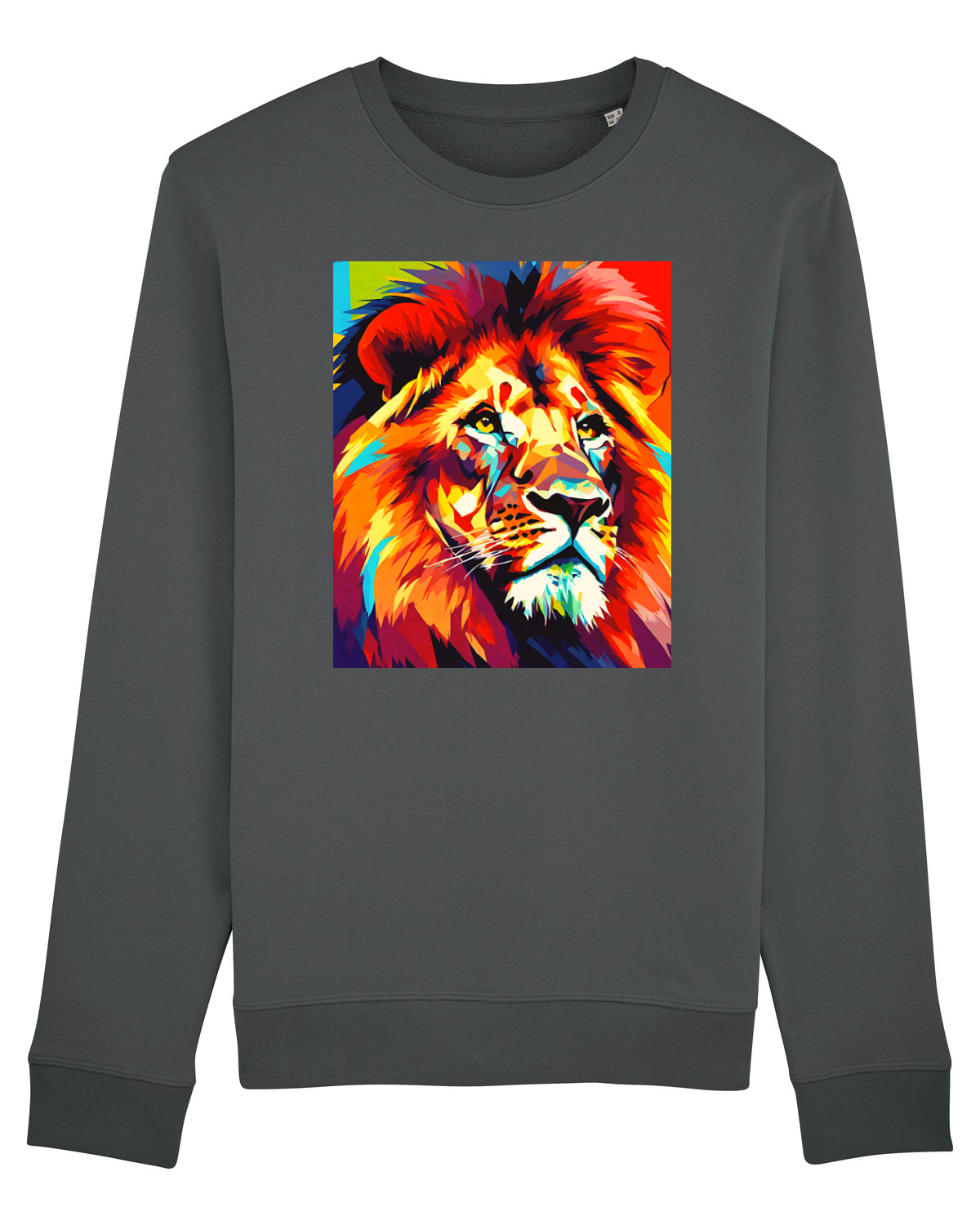 Bluză mânecă lungă Unisex Rise Anthracite