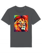 Lion Pop Art Tricou mânecă scurtă Unisex Rocker