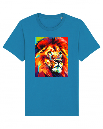 Lion Pop Art Azur