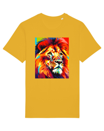 Lion Pop Art Spectra Yellow
