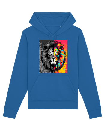 Lion Pop Art Royal Blue