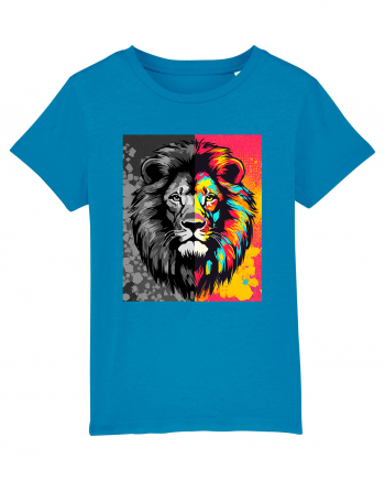 Lion Pop Art Azur