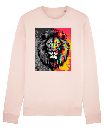 Lion Pop Art Candy Pink