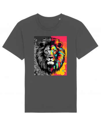 Lion Pop Art Anthracite